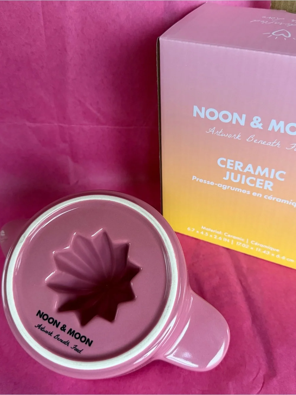 Ceramic Juicer - Pink
